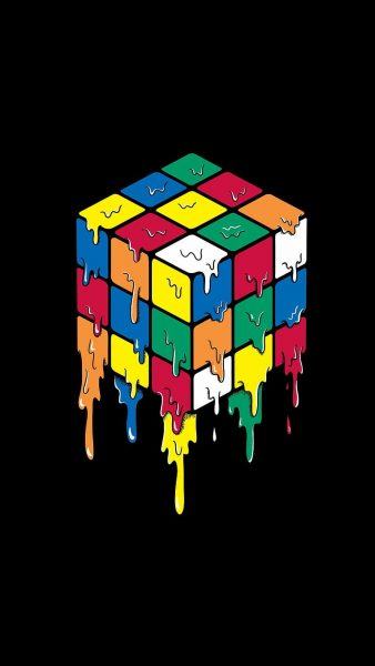 Giải rubik bằng giấy rubik nóng chảy