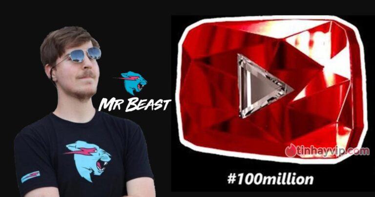 MrBeast đạt nút Kim Cương Đỏ của Youtube chính thức đặt chân vào top 5 những kênh Youtube khủng nhất