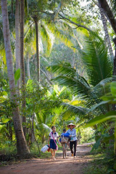 Bức tranh văn hóa Việt Nam, làng quê thanh bình