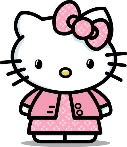 Hình ảnh đầm hoa Hello kitty