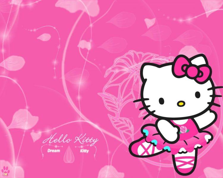 Hình ảnh múa ba lê Hello Kitty