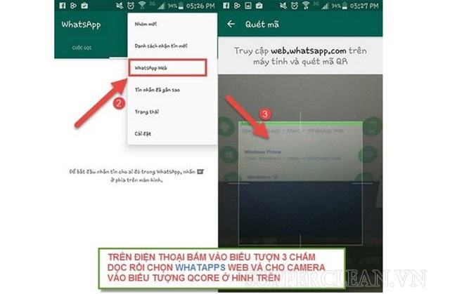 cài đặt ứng dụng whatsapp