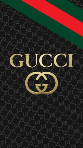 Hình ảnh của Gucci là một đường chéo màu đỏ và màu xanh