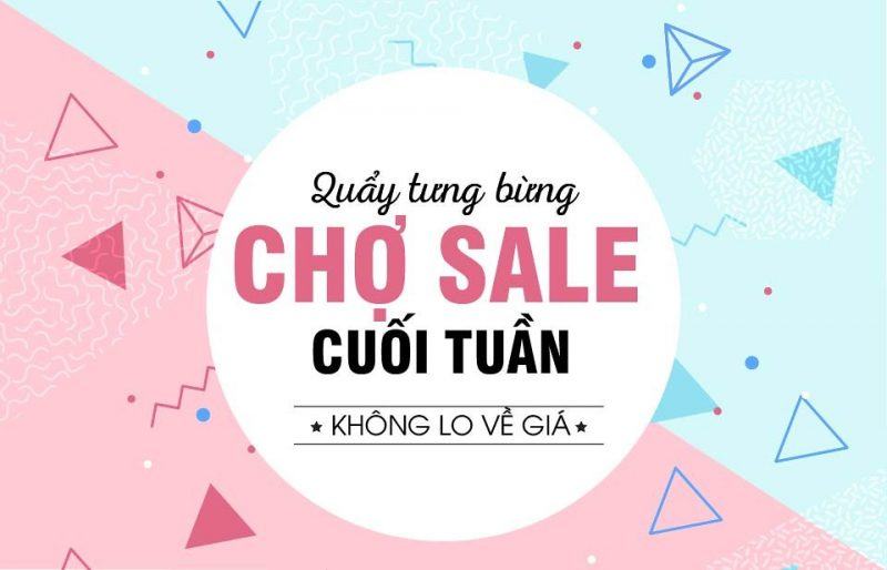 hình ảnh chứng khoán của biểu ngữ giảm giá cuối tuần