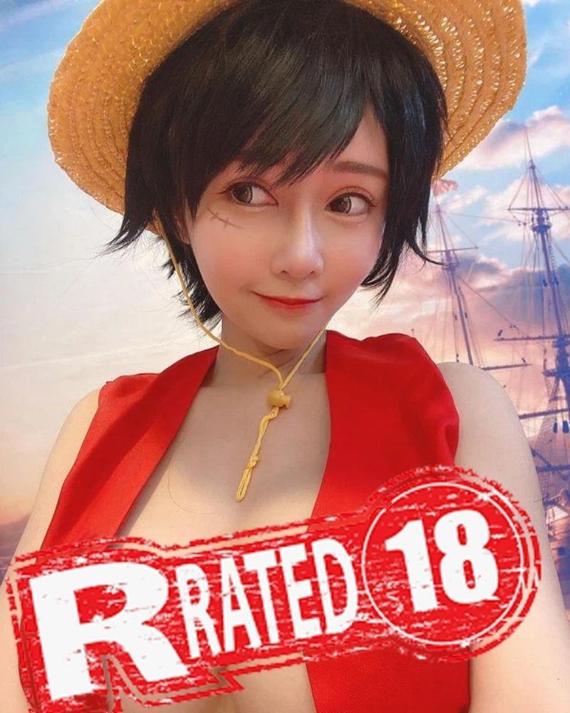 Ảnh cosplay luffy xếp loại 18+