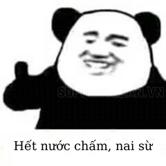 Nước chấm meme đã hết