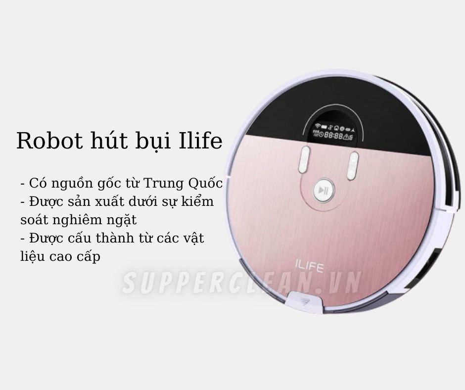 robot hút bụi ilife