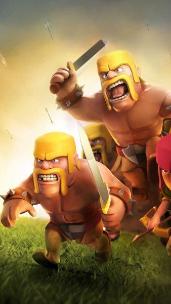 Hình ảnh bộ đôi anh hùng Clash of Clans