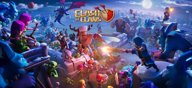 Hình ảnh sắc nét của Clash of Clans