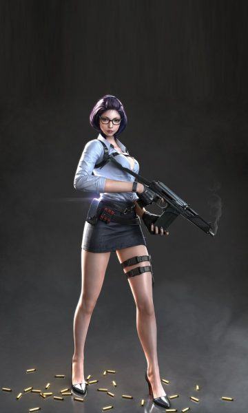 hình ảnh nhân vật nữ trong game Chase