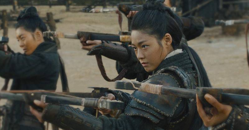 Baekha (Seolhyun) - một nữ chiến binh dũng cảm và mạnh mẽ.  Nguồn: IMDb