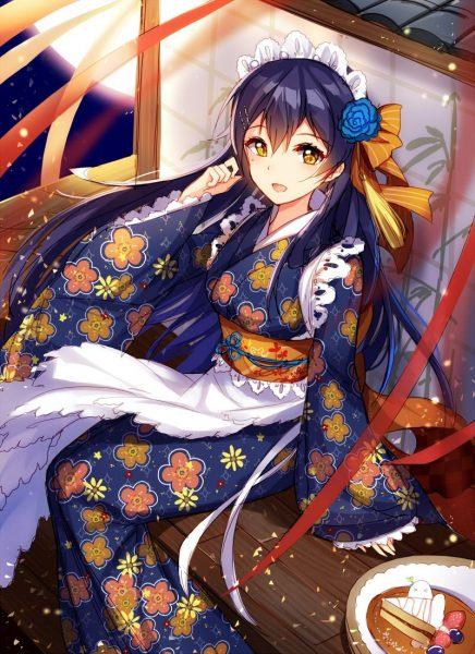 Anime mặc Kimono rất đẹp