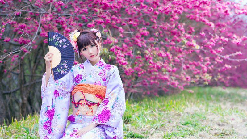 Một hình ảnh đẹp về Kimono