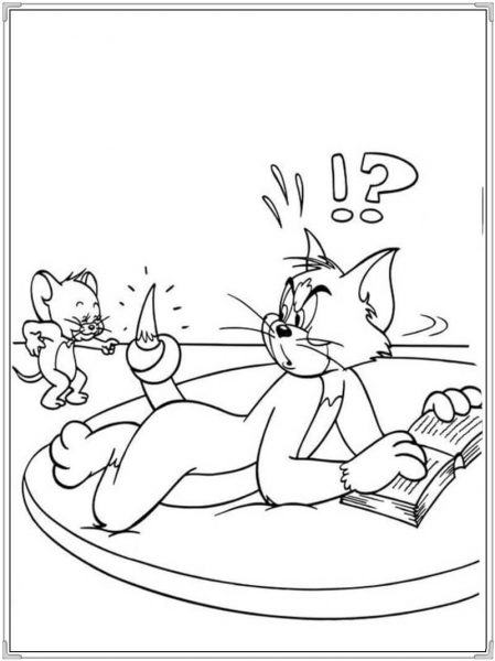 Tom và Jerry cùng nhau vẽ những trang vui nhộn