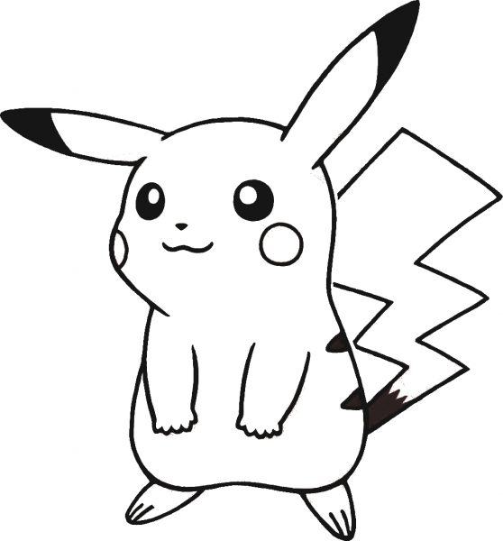 Trang đứng Pikachu