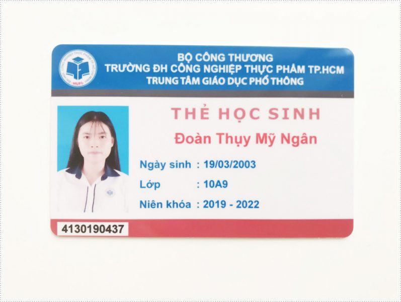 thẻ sinh viên đại học