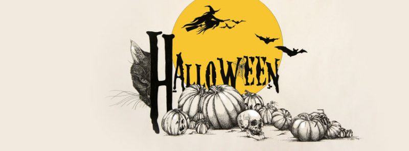 Ảnh bìa Halloween đơn giản