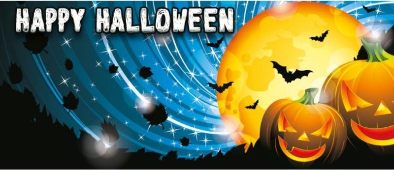 Ảnh bìa bầu trời Halloween