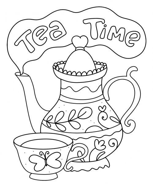 Một hình ảnh của trà chúng ta đang thưởng thức thời gian