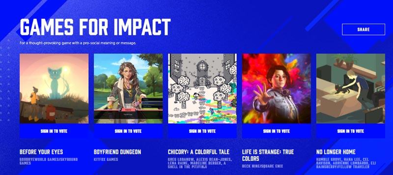 Games for Impact