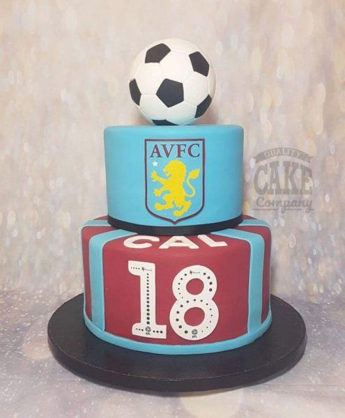 Một chiếc bánh sinh nhật cho một người hâm mộ bóng đá