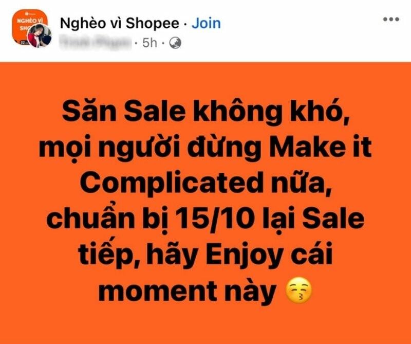 Ngay cả Shopee cũng không đứng ngoài cuộc chơi