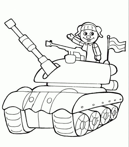 Phim hoạt hình về người lính lái xe tăng