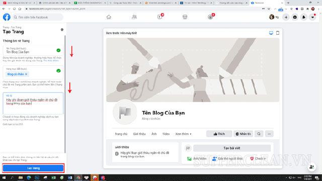 Blog trên Facebook