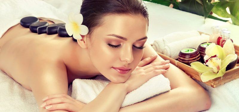 Ảnh spa thư giãn cho bé gái