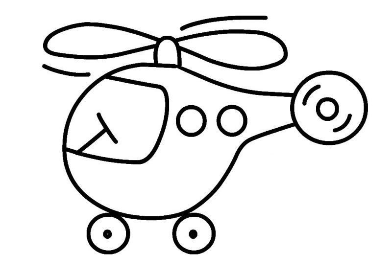 Một bức ảnh ba tuổi của một chiếc trực thăng đẹp