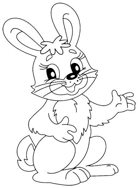 Vẽ những chú thỏ dễ thương