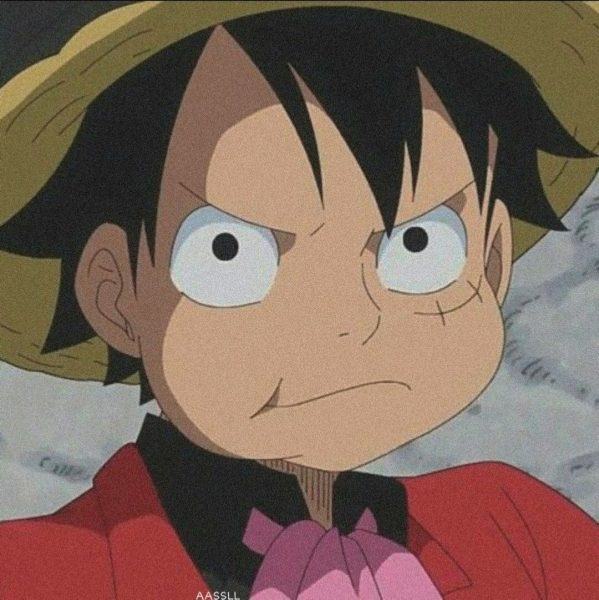 avatar của luffy đang tức giận