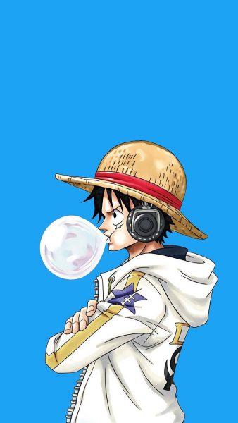 Luffy thổi bóng bay