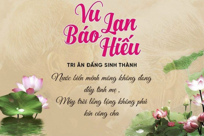 Hình ảnh Vu Lan Báo Hiếu đẹp nhất