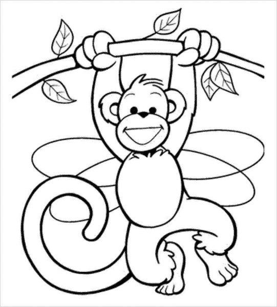cây khỉ hoạt hình