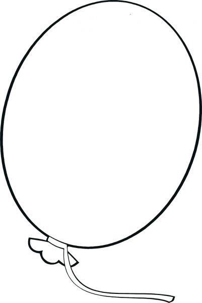 Một trang tô màu ngắn cho Leash Balloons