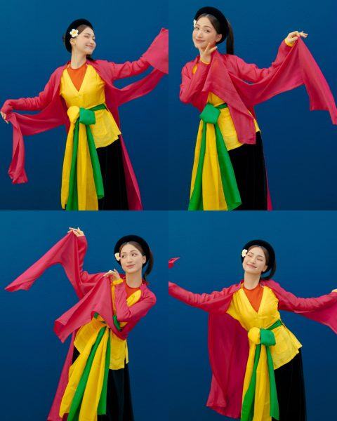 Hình ảnh vũ đạo của Thị Màu Hòa Minzy