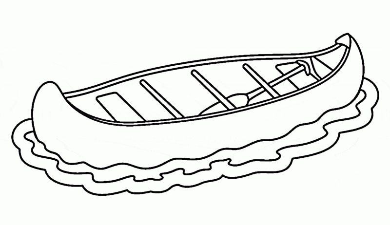 Tranh tô màu con thuyền