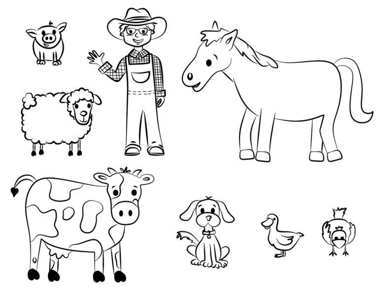Biếm họa người nông dân và sản phẩm nông nghiệp