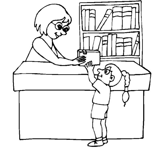 Phim hoạt hình cô giáo và trẻ tặng sách
