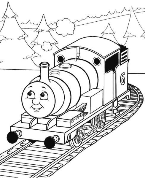 Phim hoạt hình về một chuyến tàu với khuôn mặt cười