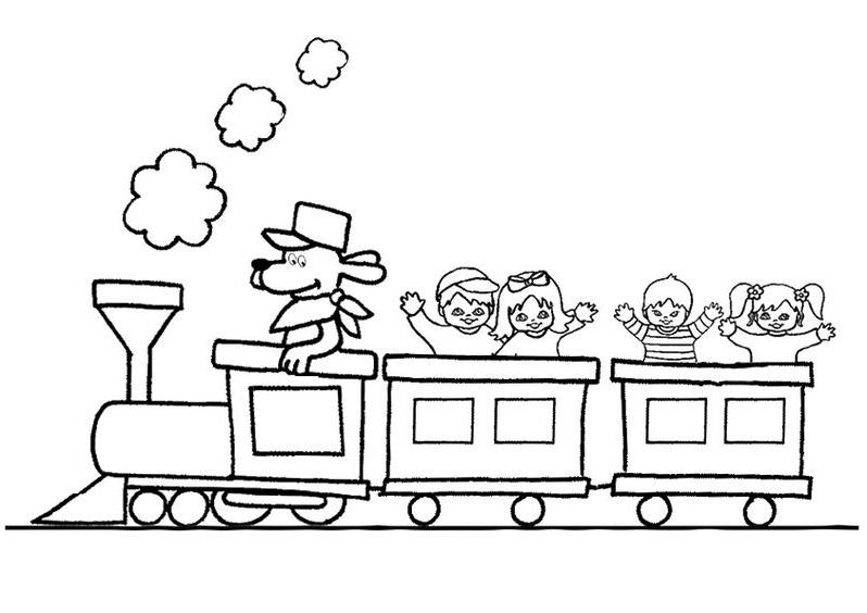 Phim hoạt hình về xe lửa và chó