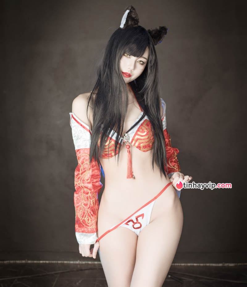 Cosplay Ahri Liên Minh Huyền Thoại 18+ 1