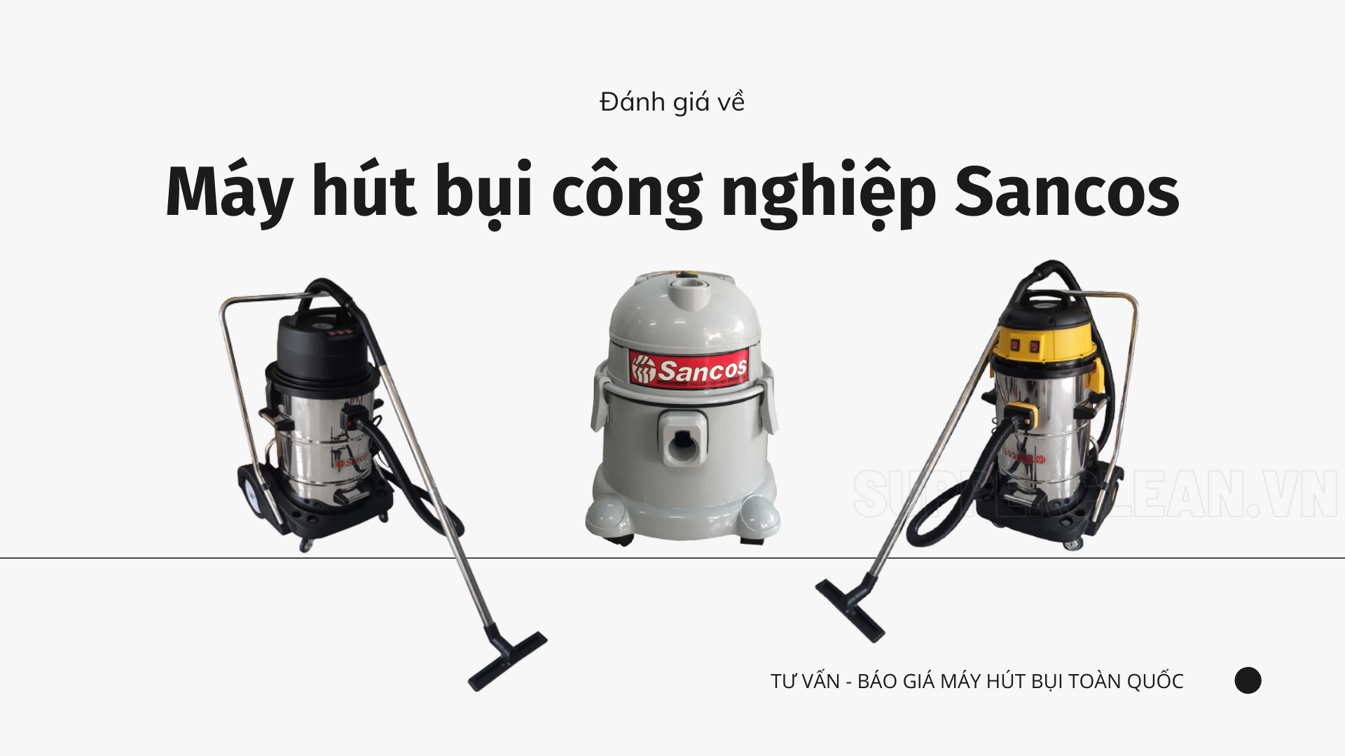 máy hút bụi sanco