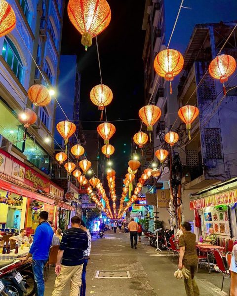 Hình ảnh Sài Gòn rực rỡ ánh đèn