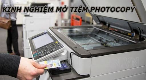 kinh nghiệm mở tiệm photocopy