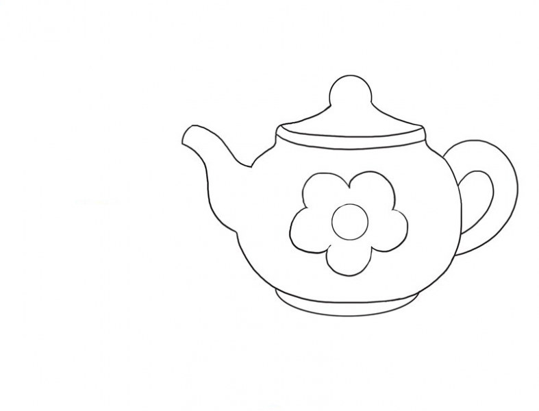 Tranh trà hoa