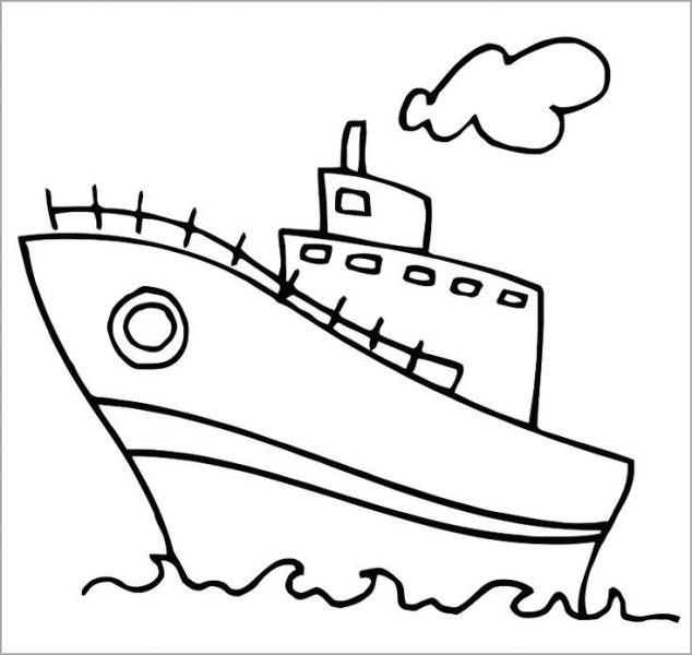 Một bản phác thảo của phương tiện giao thông và thuyền