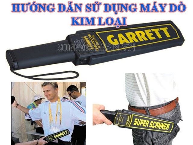 cách sử dụng máy dò kim loại