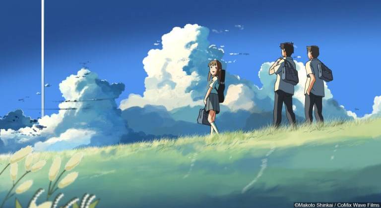 Beyond the Clouds, Where We Promised là tác phẩm đầu tay của Makoto Shinkai (Ảnh: JFF)